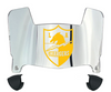 Los Angeles Chargers Mini Football Helmet Shield Visor w/ Clips - PICK VISOR & LOGO COLOR
