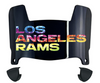 Los Angeles Rams Limited Edition Mini Football Helmet Visor Shield w/ Clips - PICK VISOR & LOGO COLOR