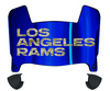 Los Angeles Rams Limited Edition Mini Football Helmet Visor Shield w/ Clips - PICK VISOR & LOGO COLOR