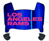 Los Angeles Rams Limited Edition Mini Football Helmet Visor Shield w/ Clips - PICK VISOR & LOGO COLOR