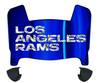 Los Angeles Rams Limited Edition Mini Football Helmet Visor Shield w/ Clips - PICK VISOR & LOGO COLOR