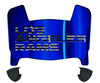 Los Angeles Rams Limited Edition Mini Football Helmet Visor Shield w/ Clips - PICK VISOR & LOGO COLOR
