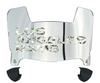 Los Angeles Rams Limited Edition Mini Football Helmet Visor Shield w/ Clips - PICK VISOR & LOGO COLOR