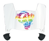 Los Angeles Rams Limited Edition Mini Football Helmet Visor Shield w/ Clips - PICK VISOR & LOGO COLOR