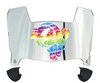 Los Angeles Rams Limited Edition Mini Football Helmet Visor Shield w/ Clips - PICK VISOR & LOGO COLOR