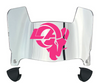 Los Angeles Rams Limited Edition Mini Football Helmet Visor Shield w/ Clips - PICK VISOR & LOGO COLOR