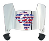 Los Angeles Rams Limited Edition Mini Football Helmet Visor Shield w/ Clips - PICK VISOR & LOGO COLOR