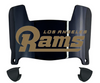 Los Angeles Rams Retro Throwback Mini Football Helmet Visor Shield w/ Clips - PICK VISOR & LOGO COLOR