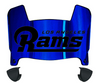 Los Angeles Rams Retro Throwback Mini Football Helmet Visor Shield w/ Clips - PICK VISOR & LOGO COLOR