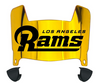 Los Angeles Rams Retro Throwback Mini Football Helmet Visor Shield w/ Clips - PICK VISOR & LOGO COLOR