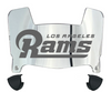 Los Angeles Rams Retro Throwback Mini Football Helmet Visor Shield w/ Clips - PICK VISOR & LOGO COLOR