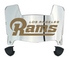 Los Angeles Rams Retro Throwback Mini Football Helmet Visor Shield w/ Clips - PICK VISOR & LOGO COLOR