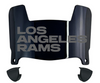 Los Angeles Rams Mini Football Helmet Visor Shield w/ Clips - PICK VISOR & LOGO COLOR
