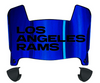 Los Angeles Rams Mini Football Helmet Visor Shield w/ Clips - PICK VISOR & LOGO COLOR