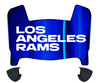 Los Angeles Rams Mini Football Helmet Visor Shield w/ Clips - PICK VISOR & LOGO COLOR