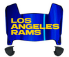 Los Angeles Rams Mini Football Helmet Visor Shield w/ Clips - PICK VISOR & LOGO COLOR