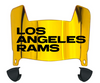 Los Angeles Rams Mini Football Helmet Visor Shield w/ Clips - PICK VISOR & LOGO COLOR