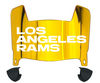 Los Angeles Rams Mini Football Helmet Visor Shield w/ Clips - PICK VISOR & LOGO COLOR