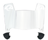 Los Angeles Rams Mini Football Helmet Visor Shield w/ Clips - PICK VISOR & LOGO COLOR
