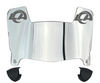 Los Angeles Rams Mini Football Helmet Visor Shield w/ Clips - PICK VISOR & LOGO COLOR
