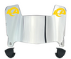 Los Angeles Rams Mini Football Helmet Visor Shield w/ Clips - PICK VISOR & LOGO COLOR