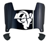 Los Angeles Rams Mini Football Helmet Visor Shield w/ Clips - PICK VISOR & LOGO COLOR