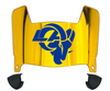 Los Angeles Rams Mini Football Helmet Visor Shield w/ Clips - PICK VISOR & LOGO COLOR