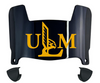 Louisiana Monroe Warhawks Mini Football Helmet Visor Shield w/ Clips - PICK VISOR & LOGO COLOR