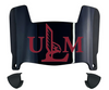 Louisiana Monroe Warhawks Mini Football Helmet Visor Shield w/ Clips - PICK VISOR & LOGO COLOR