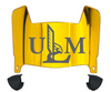 Louisiana Monroe Warhawks Mini Football Helmet Visor Shield w/ Clips - PICK VISOR & LOGO COLOR