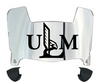 Louisiana Monroe Warhawks Mini Football Helmet Visor Shield w/ Clips - PICK VISOR & LOGO COLOR
