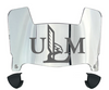 Louisiana Monroe Warhawks Mini Football Helmet Visor Shield w/ Clips - PICK VISOR & LOGO COLOR