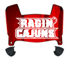 Louisiana Rajin Cajuns Mini Football Helmet Visor Shield w/ Clips - PICK VISOR & LOGO COLOR - SportsJewelryProShop