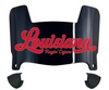 Louisiana Rajin Cajuns Mini Football Helmet Visor Shield w/ Clips - PICK VISOR & LOGO COLOR - SportsJewelryProShop