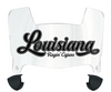 Louisiana Rajin Cajuns Mini Football Helmet Visor Shield w/ Clips - PICK VISOR & LOGO COLOR - SportsJewelryProShop