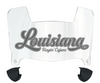 Louisiana Rajin Cajuns Mini Football Helmet Visor Shield w/ Clips - PICK VISOR & LOGO COLOR - SportsJewelryProShop