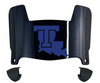 Louisiana Tech Bulldogs Mini Football Helmet Visor Shield w/ Clips - PICK VISOR & LOGO COLOR