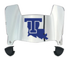 Louisiana Tech Bulldogs Mini Football Helmet Visor Shield w/ Clips - PICK VISOR & LOGO COLOR