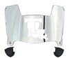 Louisiana Tech Bulldogs Mini Football Helmet Visor Shield w/ Clips - PICK VISOR & LOGO COLOR