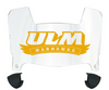 Louisiana Monroe Warhawks Mini Football Helmet Visor Shield w/ Clips - PICK VISOR & LOGO COLOR