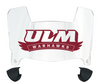 Louisiana Monroe Warhawks Mini Football Helmet Visor Shield w/ Clips - PICK VISOR & LOGO COLOR