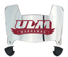 Louisiana Monroe Warhawks Mini Football Helmet Visor Shield w/ Clips - PICK VISOR & LOGO COLOR