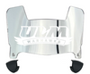 Louisiana Monroe Warhawks Mini Football Helmet Visor Shield w/ Clips - PICK VISOR & LOGO COLOR