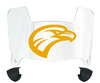 Louisiana Monroe Warhawks Mini Football Helmet Visor Shield w/ Clips - PICK VISOR & LOGO COLOR