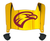 Louisiana Monroe Warhawks Mini Football Helmet Visor Shield w/ Clips - PICK VISOR & LOGO COLOR