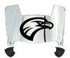 Louisiana Monroe Warhawks Mini Football Helmet Visor Shield w/ Clips - PICK VISOR & LOGO COLOR