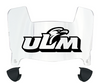Louisiana Monroe Warhawks Mini Football Helmet Visor Shield w/ Clips - PICK VISOR & LOGO COLOR