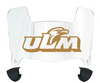 Louisiana Monroe Warhawks Mini Football Helmet Visor Shield w/ Clips - PICK VISOR & LOGO COLOR