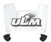 Louisiana Monroe Warhawks Mini Football Helmet Visor Shield w/ Clips - PICK VISOR & LOGO COLOR