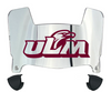 Louisiana Monroe Warhawks Mini Football Helmet Visor Shield w/ Clips - PICK VISOR & LOGO COLOR